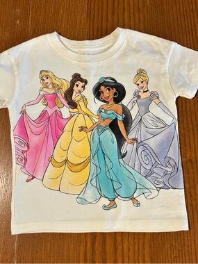 Disney Princess Graphic White Tee
